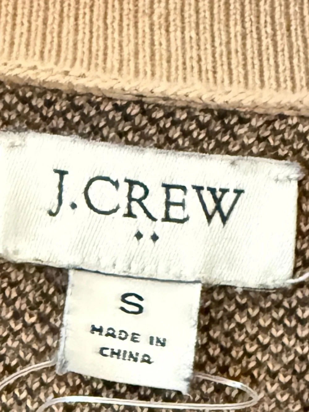 J. CREW Women’s Leopard Print Open Front Cardigan Sweater Size S